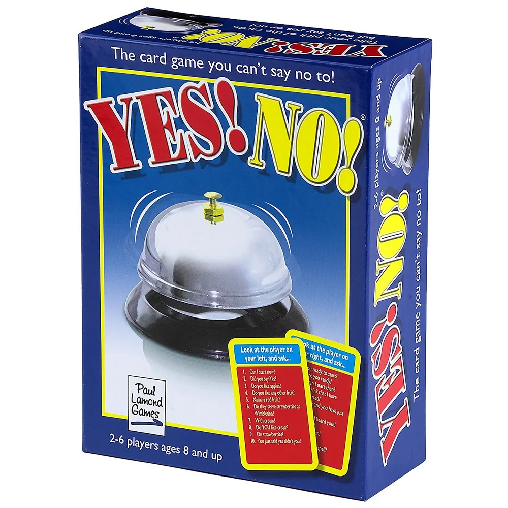 Yes! No! Card Game Image 1