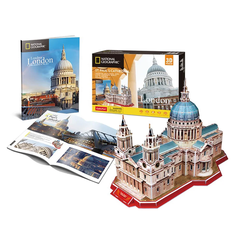 National Geographic - St Pauls 3D Jigsaw Puzzle Image 1