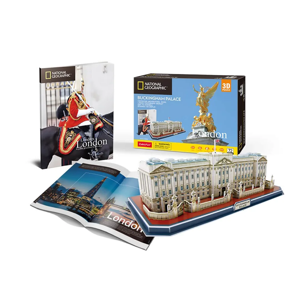 National Geographic - Buckingham Palace 3D Jigsaw Puzzle Image 1