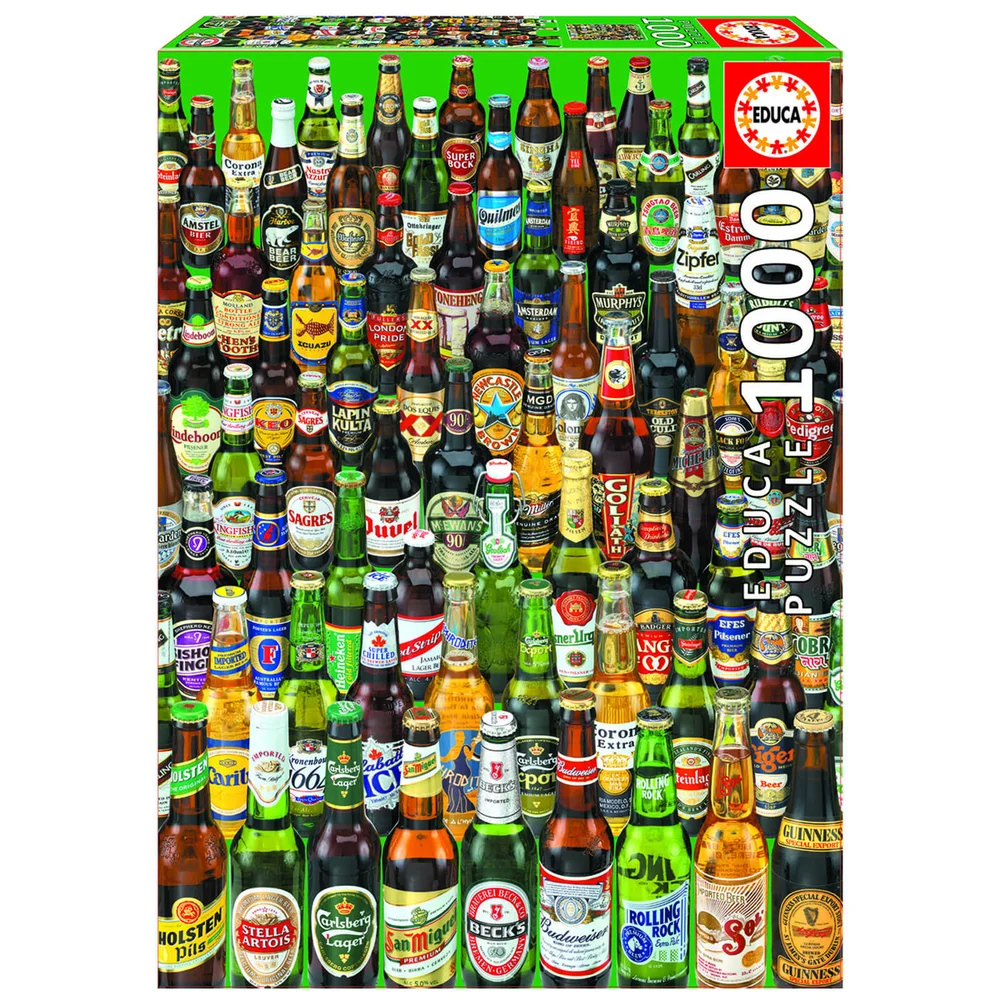 Beers Jigsaw Puzzle (1000 Pieces) Image 1
