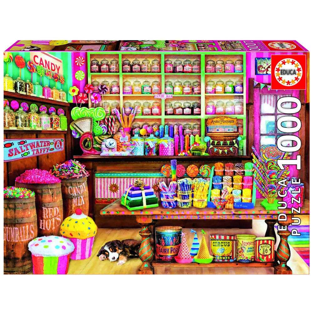 Candy Shop Jigsaw Puzzle (1000 Pieces) Image 1