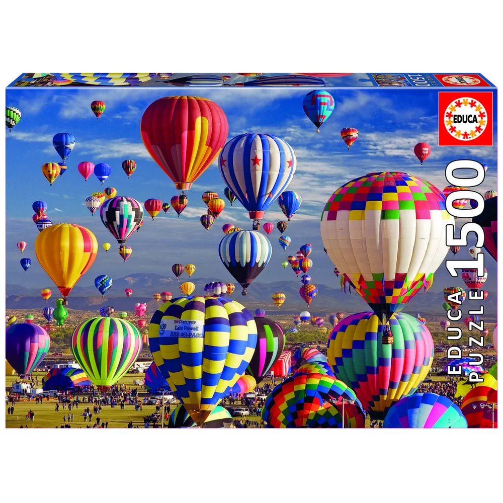 Hot Air Balloons Jigsaw Puzzle (1500 Pieces) Image 1