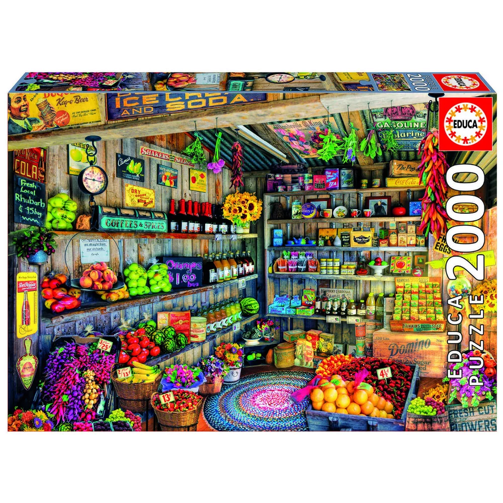 The Farmers Market Jigsaw Puzzle (2000 Pieces) Image 1