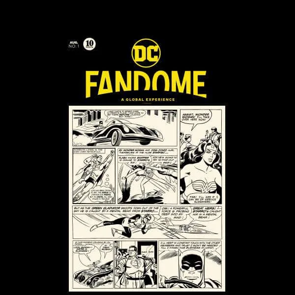 DC Fandome Men's T-Shirt - Black