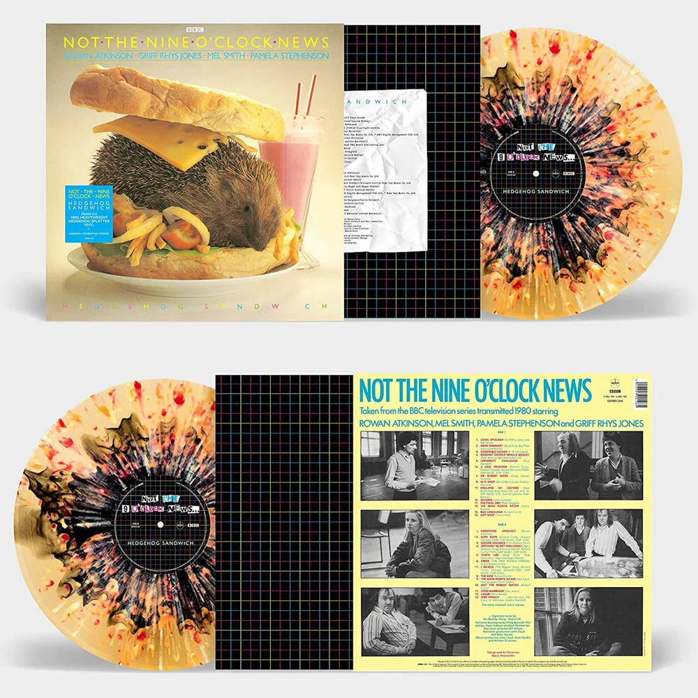 Not The Nine O' Clock News - Hedgehog Sandwich (180g 'Hedgehog Splatter' Vinyl) Image 1