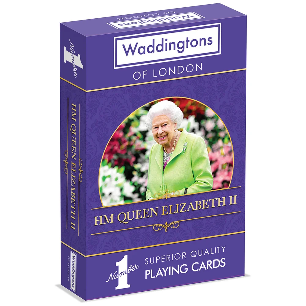 Waddington's No. 1 Playing Cards - HM Queen Elizabeth II Edition Image 1