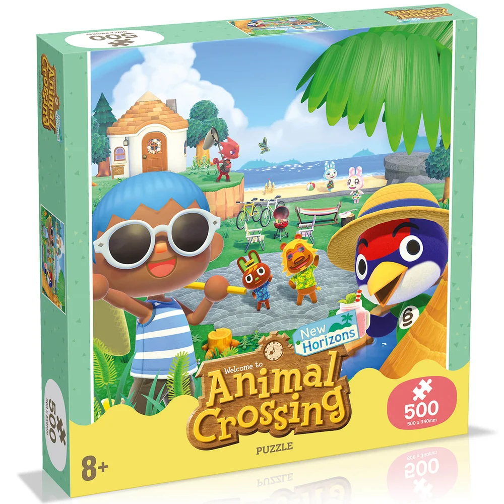 500 Piece Jigsaw Puzzle - Animal Crossing Edition Image 1