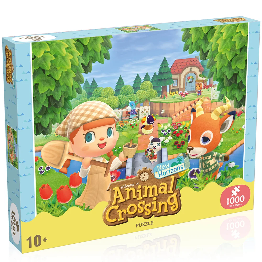 1000 Piece Jigsaw Puzzle - Animal Crossing Edition Image 1