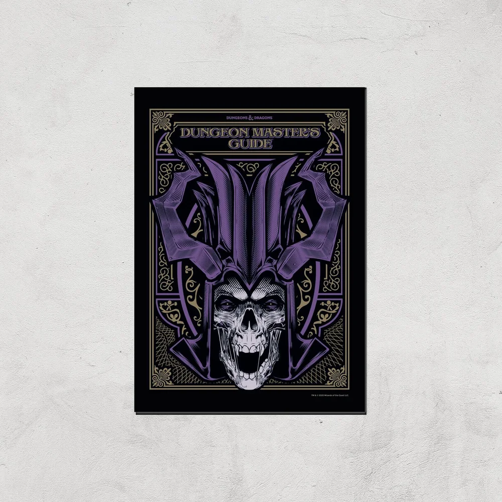 Dungeons & Dragons Dungeon Master Giclee Art Print - A4 - Print Only Image 1