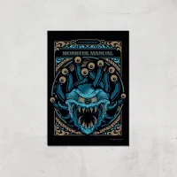 Dungeons & Dragons Monster Manual Giclee Art Print - undefined undefined