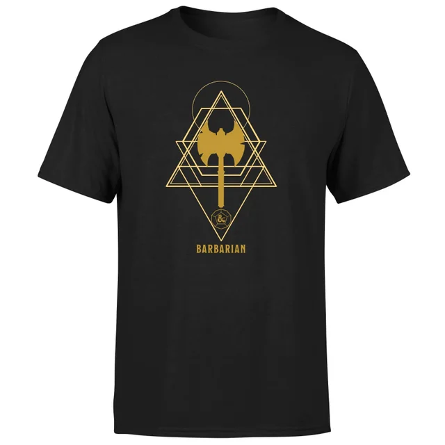 Dungeons & Dragons Barbarian Men's T-Shirt - Black