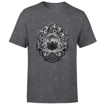 Dungeons & Dragons Beholder Unisex T-Shirt - Black Acid Wash