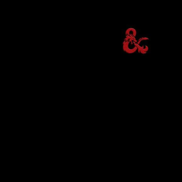 Dungeons & Dragons D&D Ampersand Men's T-Shirt - Black