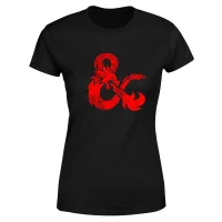Dungeons & Dragons Ampersand Women's T-Shirt - Black - undefined undefined