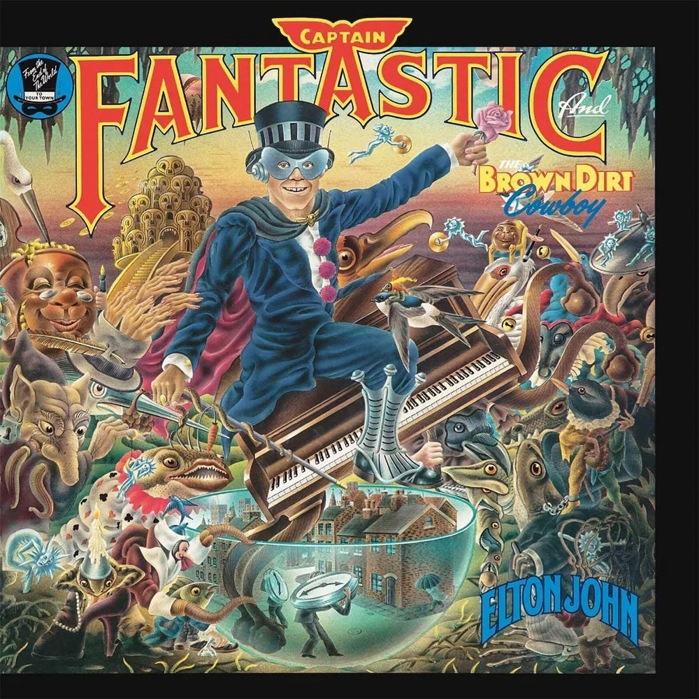 Elton John - Captain Fantastic And The Brown Dirt Cowboy Vinyl Image 1