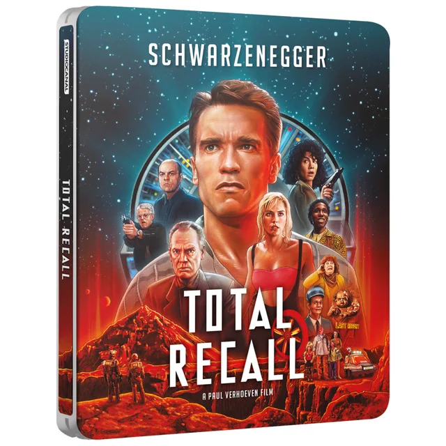 Total Recall 4K Ultra HD Steelbook (Zavvi Exclusive Re-Print)