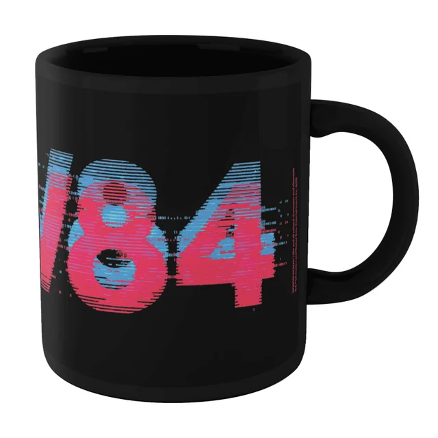 Wonder Woman Retro Glitch Mug - Black