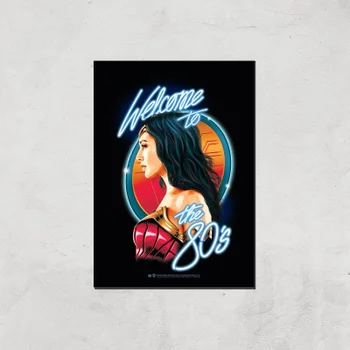 Wonder Woman Retro Giclee Art Print