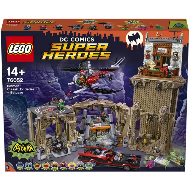 LEGO Super Heroes: Batman Classic TV Series – Batcave Building Set (76052)