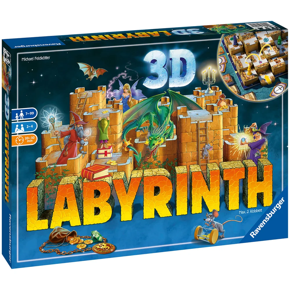Ravensburger 3D Labyrinth Board Game Image 1