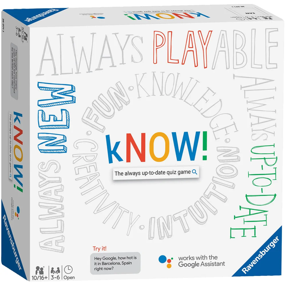 Ravensburger kNOW! Intertactive Board Game Image 1