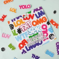 Gift Republic Txt Speak Magnets - undefined undefined