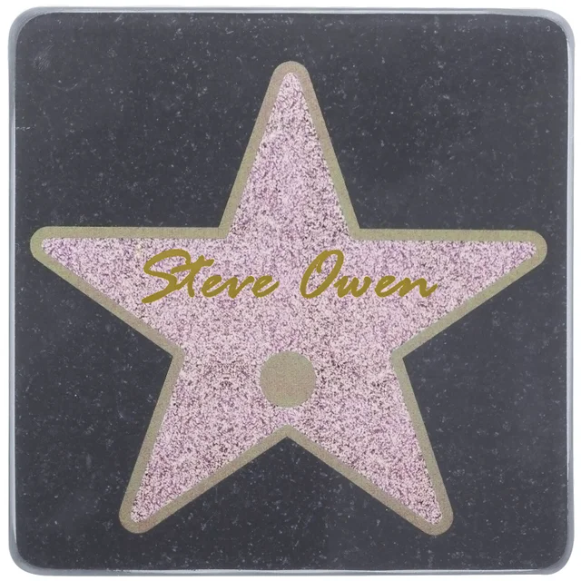 Thumbs Up! Soiree Hollywood Stars Glass Place