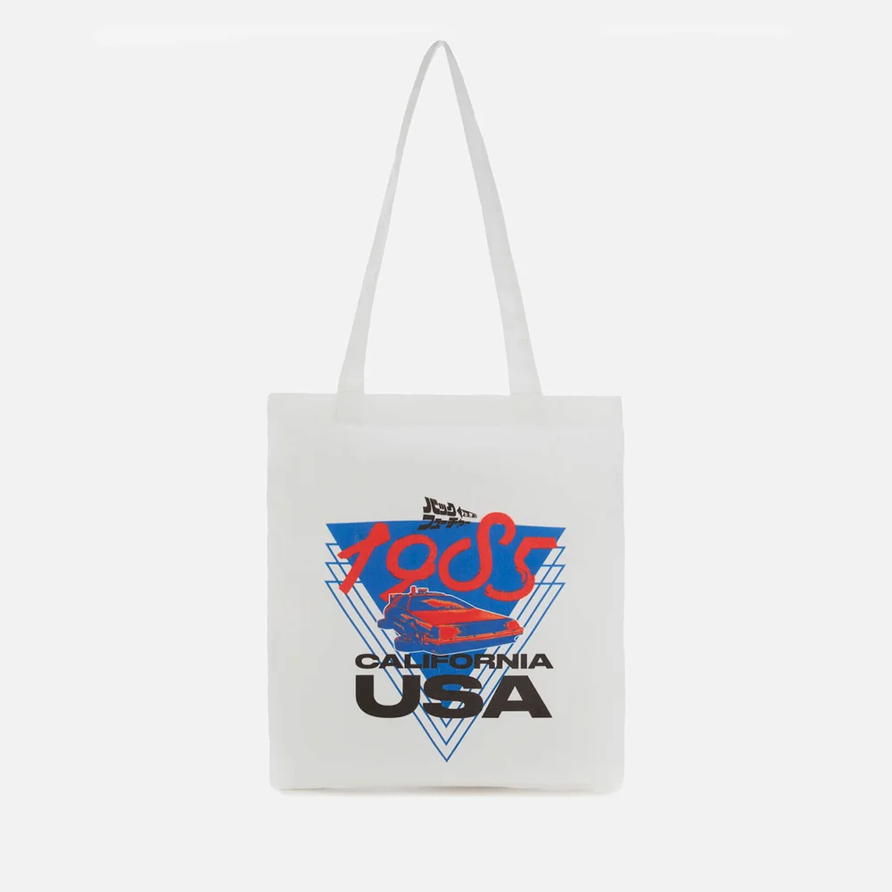 Back to the Future Tote Bag - White Image 1