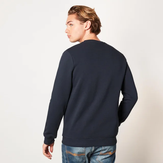 Back to the Future Tri Sunset Unisex Sweatshirt - Navy