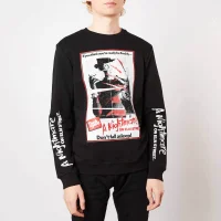 A Nightmare On Elm Street Don't Fall Asleep Sweatshirt - Black