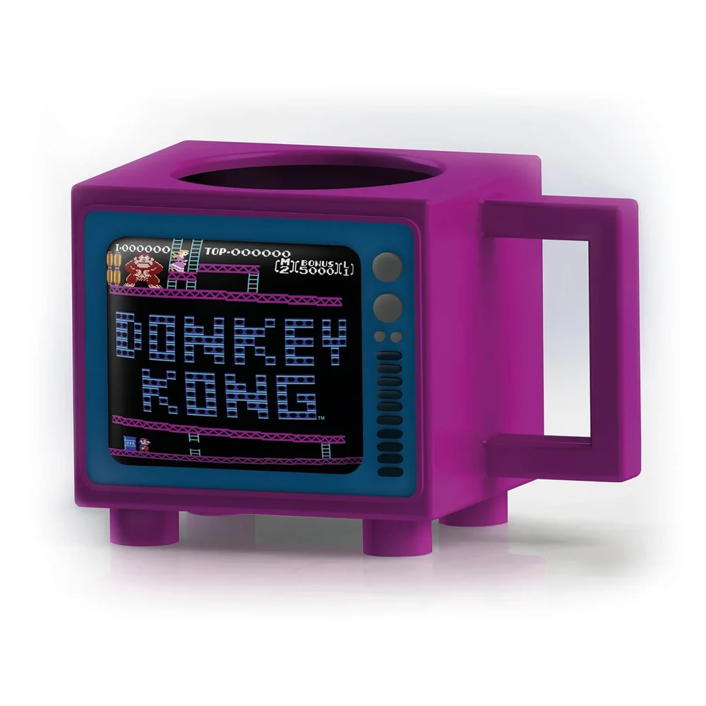 Nintendo Donkey Kong Retro TV Heat Changing Mug Image 1