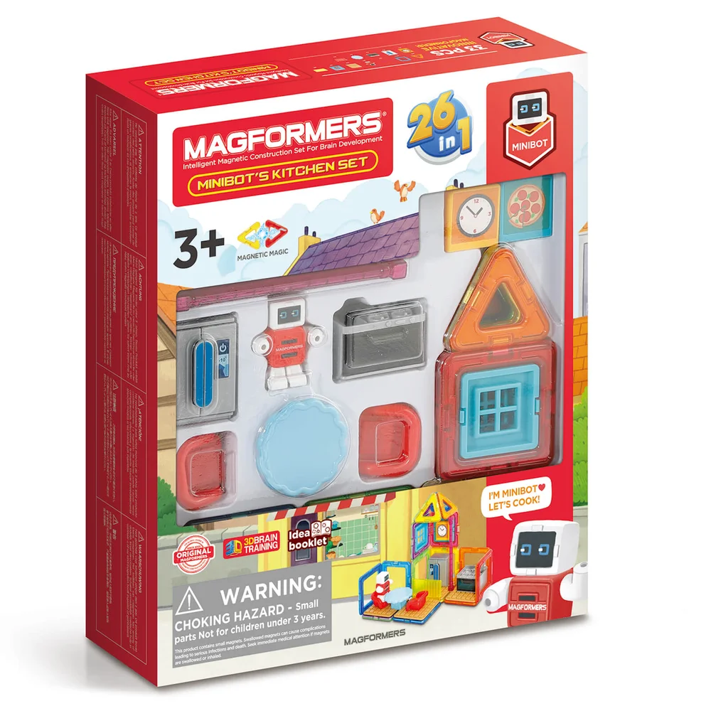 Magformers Minibot Kitchen Image 1