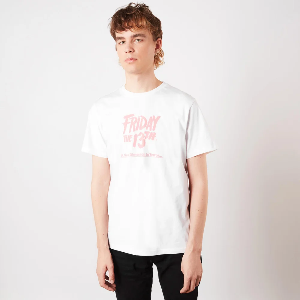 Friday the 13th A New Dimension In Terror Unisex T-Shirt - White - S Image 1