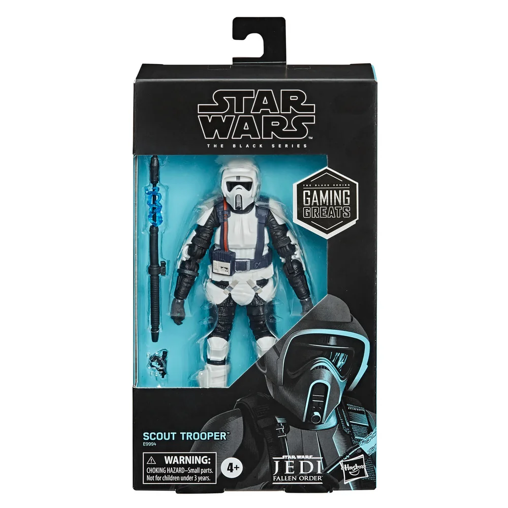 Hasbro Star Wars Black Series Gaming Greats Shock Scout Trooper 6" Scale Action Figure Image 1