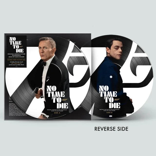 James Bond - No Time To Die Soundtrack Limited Edition Picture Disc Vinyl