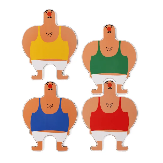 Hungry Acrobat Coasters