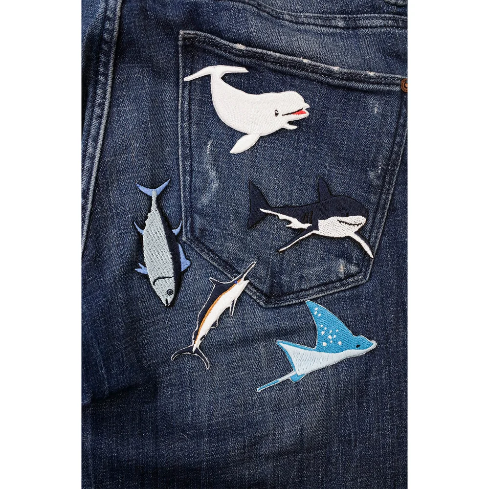 Iron On Patch Sea Creature Set Image 1