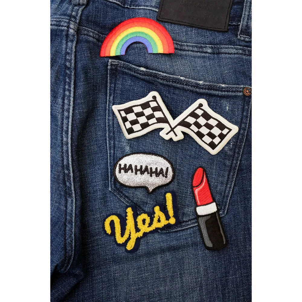 Iron On Patch Girl Power Set Image 1