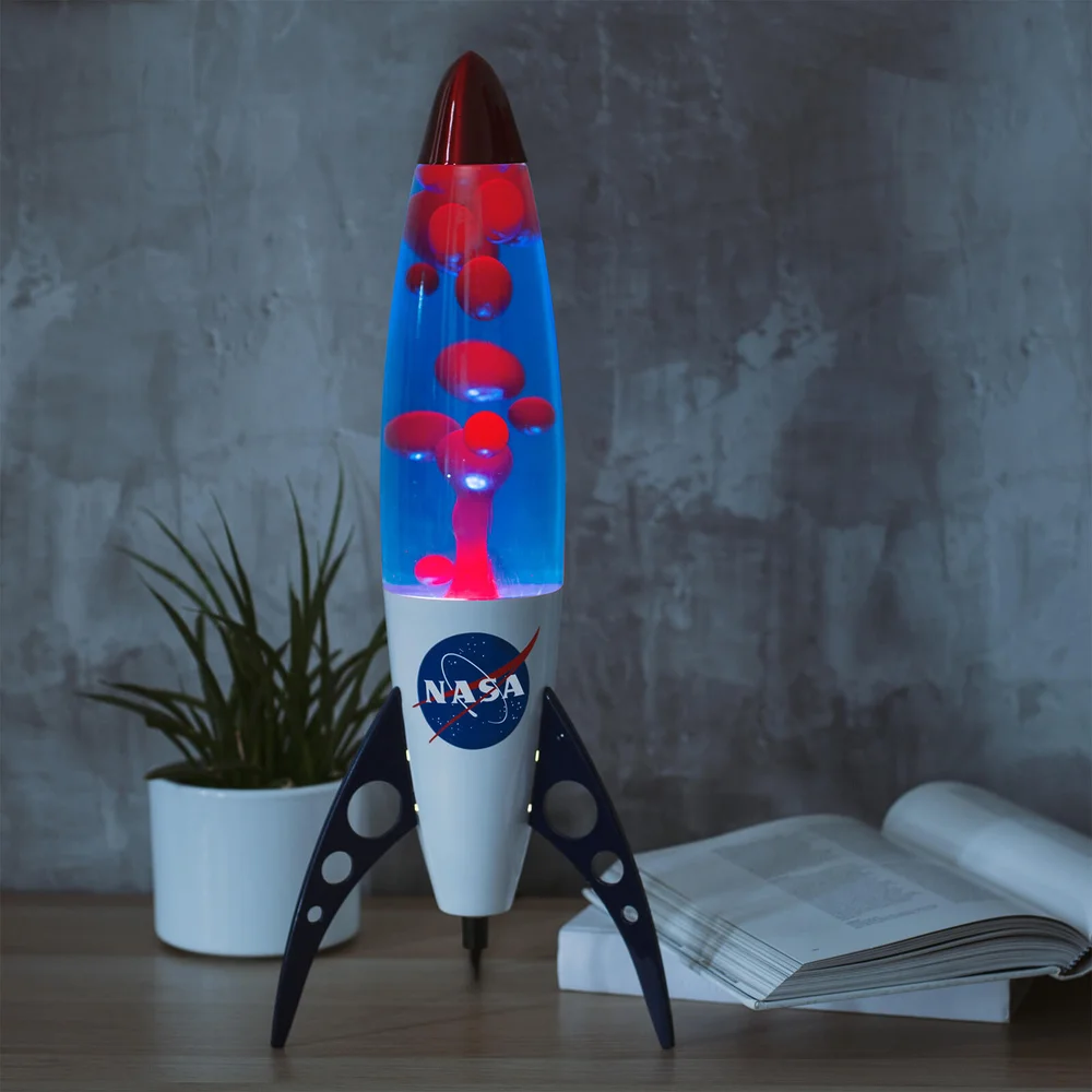 NASA Retro Galaxy Lamp (UK Plug) Image 1