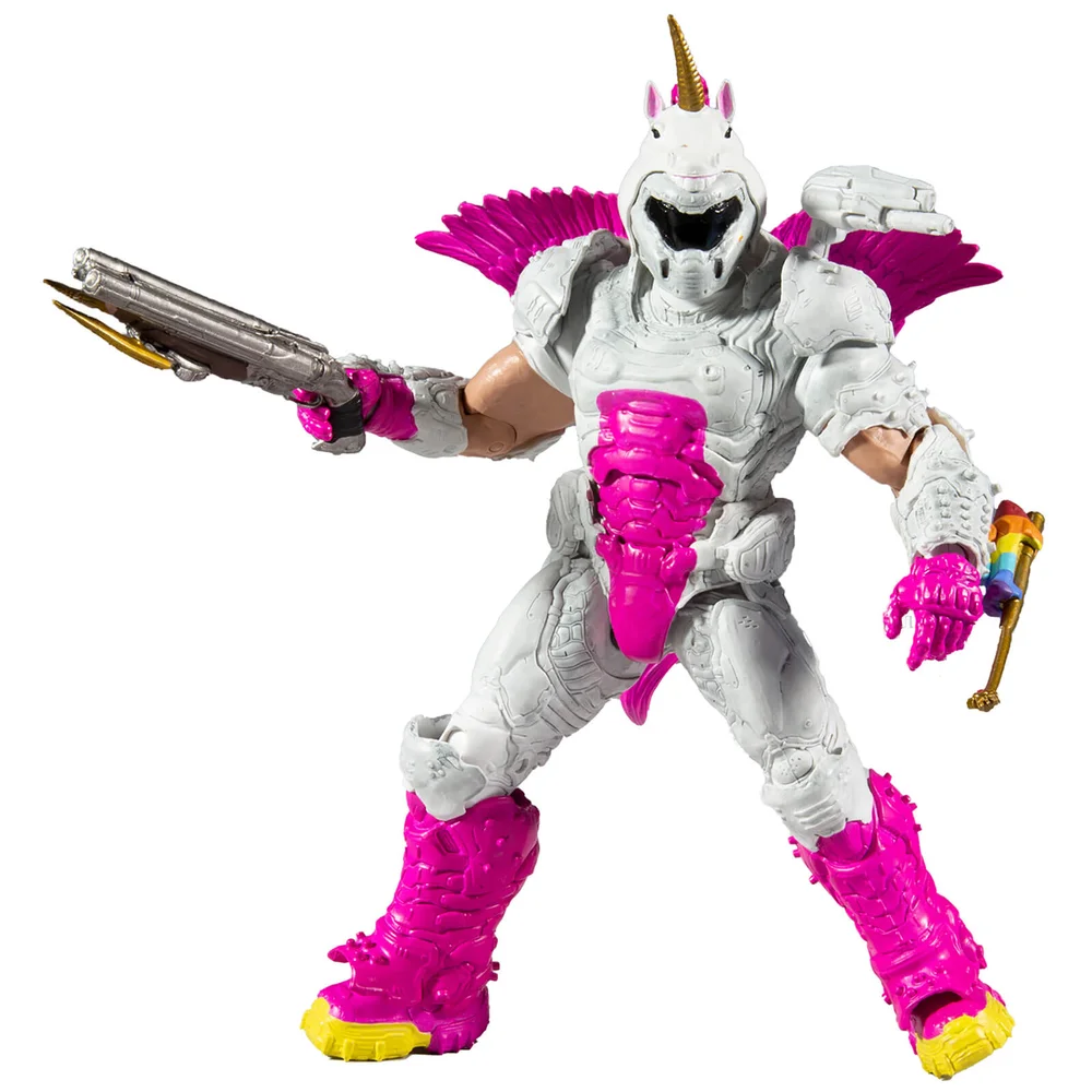 McFarlane Doom Slayer Doomicorn Variant 7 Inch Action Figure - Zavvi UK Exclusive Image 1