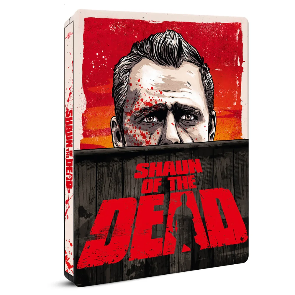 Shaun of the Dead - Zavvi Exclusive 4K Ultra HD Steelbook (Includes 2D Blu-ray) Image 1