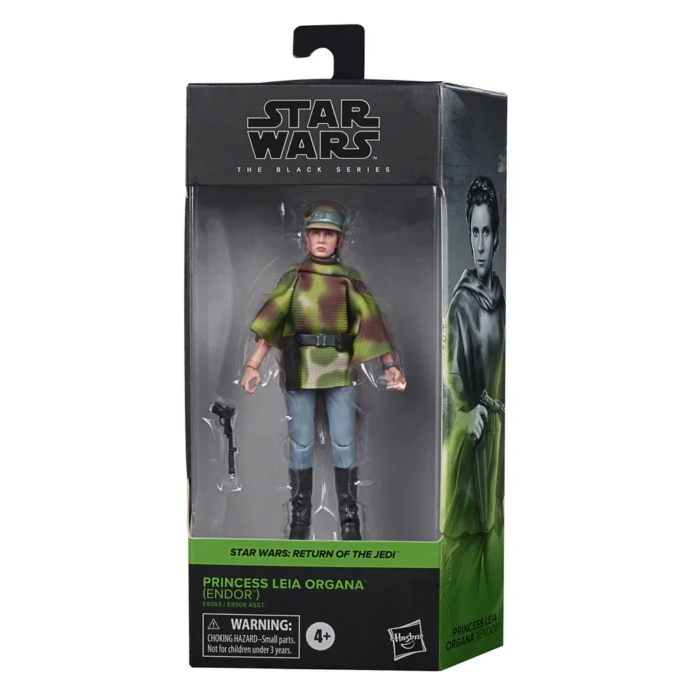 Hasbro Star Wars The Black Series Princess Leia Organa (Endor) Action Figure Image 1