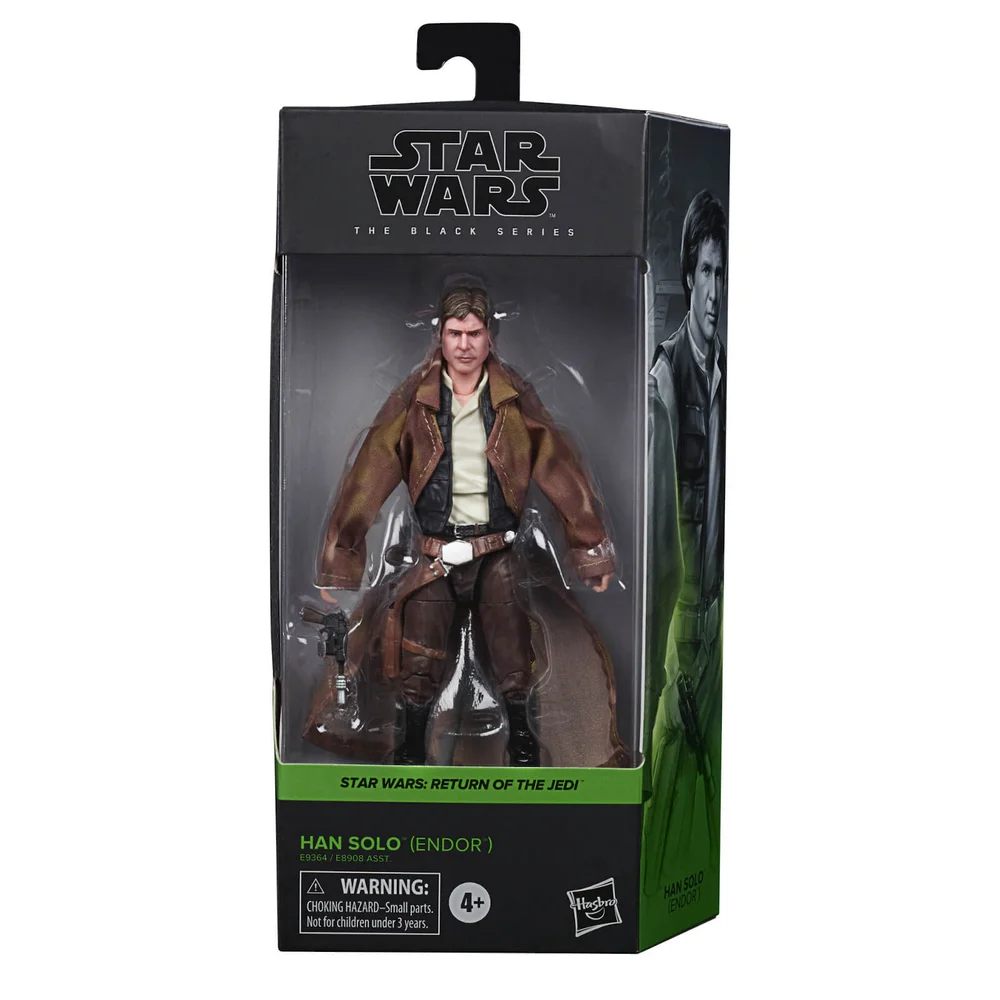 Hasbro Star Wars The Black Series Han Solo (Endor) Action Figure Image 1