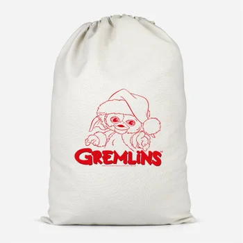 Gremlins Another Reason To Hate Gremlins Christmas Cotton Santa Sack
