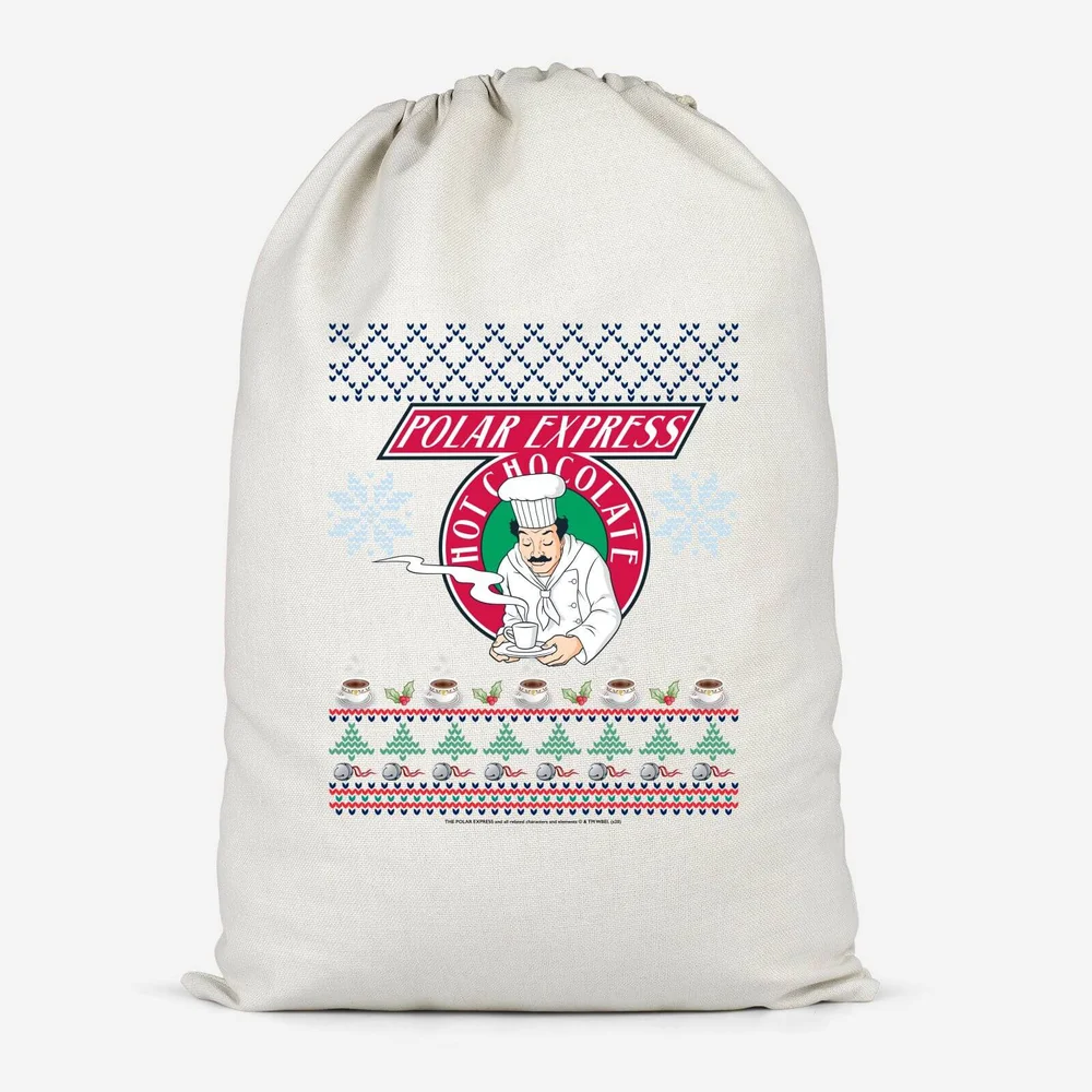 The Polar Express Hot Chocolate Cotton Storage Bag - Small Image 1