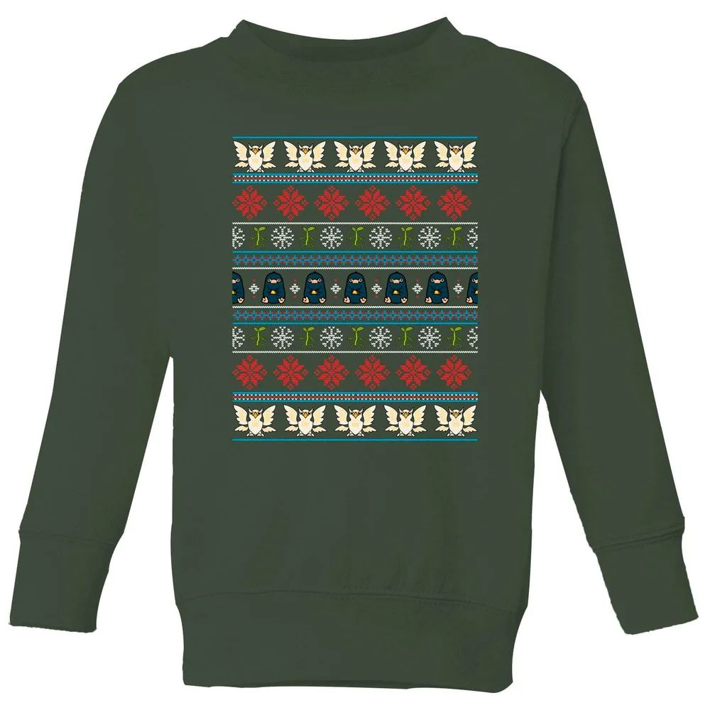 Fantastic Beasts Kids' Sweatshirt - Forest Green - 3-4 Years Image 1