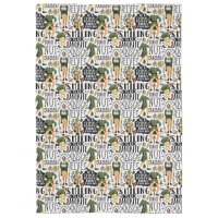 Elf Buddy Quotes Tea Towel