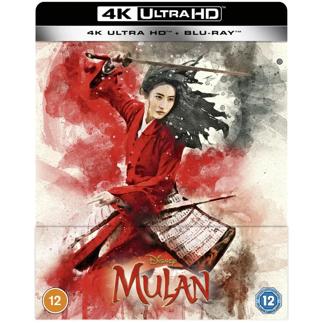 Mulan - 4K Ultra HD Zavvi Exclusive Steelbook (Includes Blu-ray)