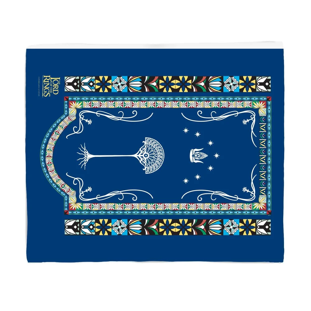 Lord Of The Rings The Coronation Of Aragorn Fleece Blanket - M Image 1