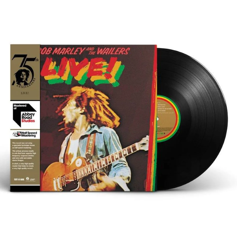 Bob Marley & The Wailers - Live! (Half-Speed Master) Vinyl Image 1